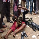 Sadio Kanté, tabassée par la police le 16 décembre 2013 à Brazzaville [Photo tirée de francaisdeletranger.org]