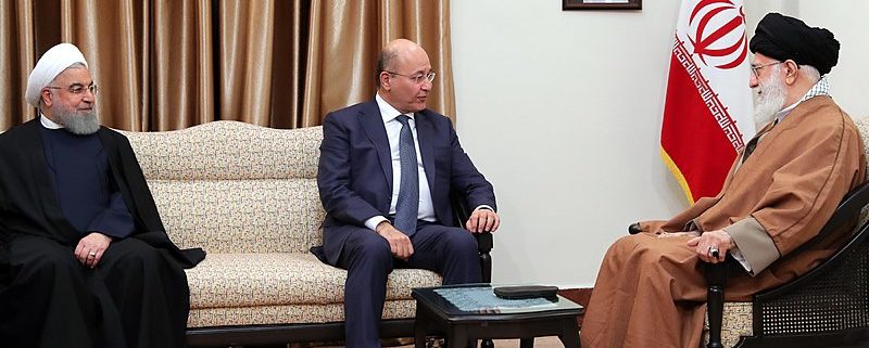 Le président irakien Barham Salih en visite à Téhéran en 2018
